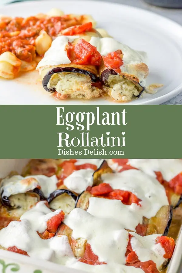 Eggplant Rollatini for Pinterest