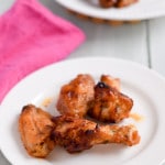 Chicken wings ready to eat