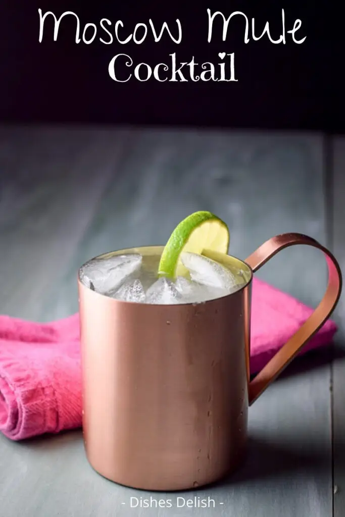 Moscow Mule Cocktail for Pinterest 1