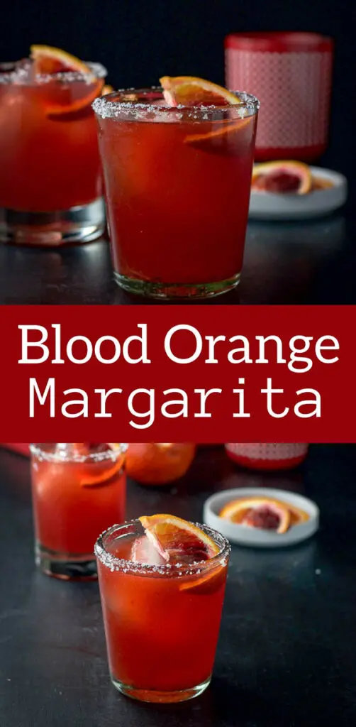 Blood Orange Margarita for Pinterest 1