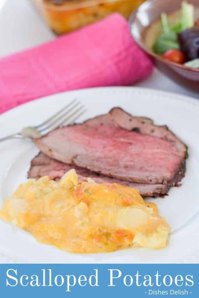 Scalloped Potato Casserole for Pinterest 2