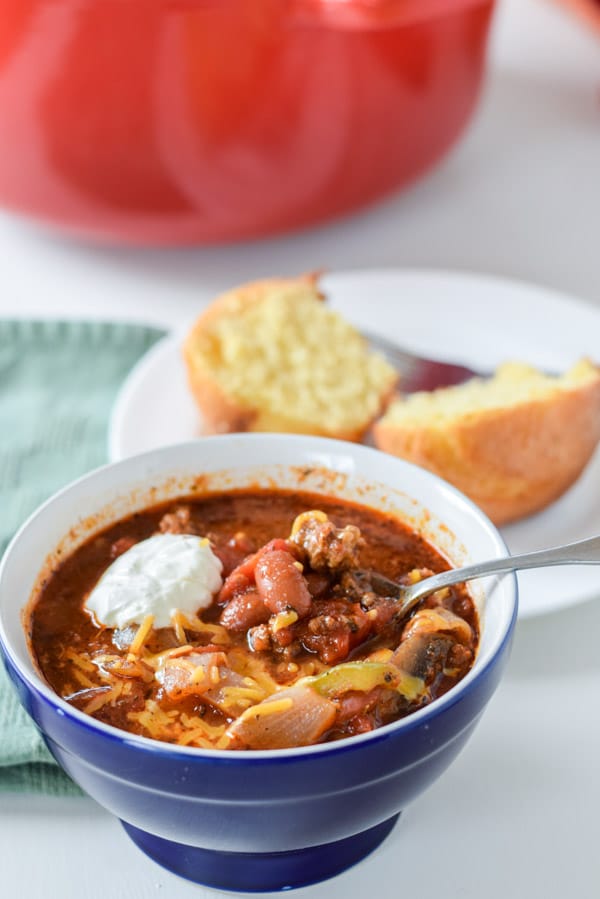 Beef chili | easy and comforting