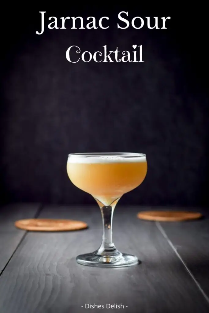 Jarnac Sour Cocktail for Pinterest 2