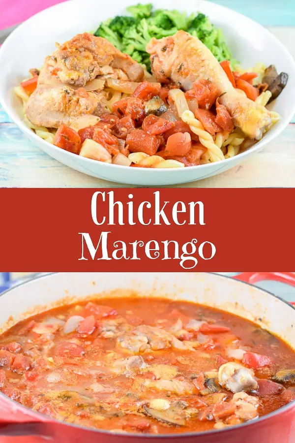 Chicken Marengo for Pinterest