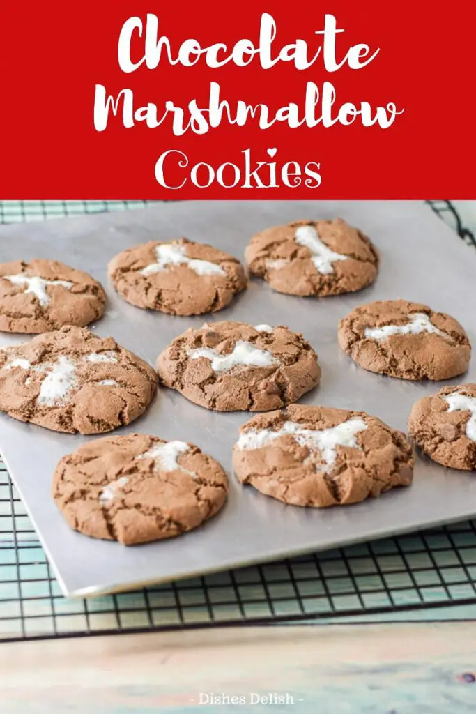 Chocolate Marshmallow Cookies for Pinterest 2