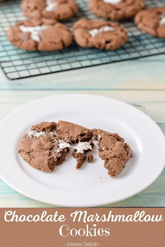Chocolate Marshmallow Cookies for Pinterest 3