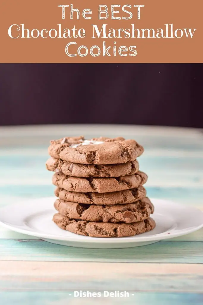 Chocolate Marshmallow Cookies for Pinterest 5