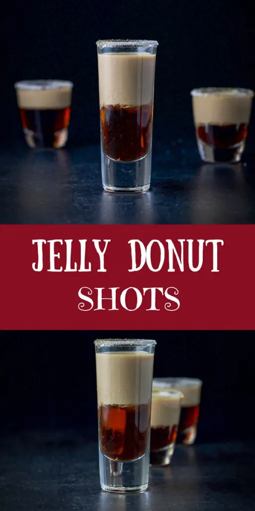 Jelly Donut shot for Pinterest