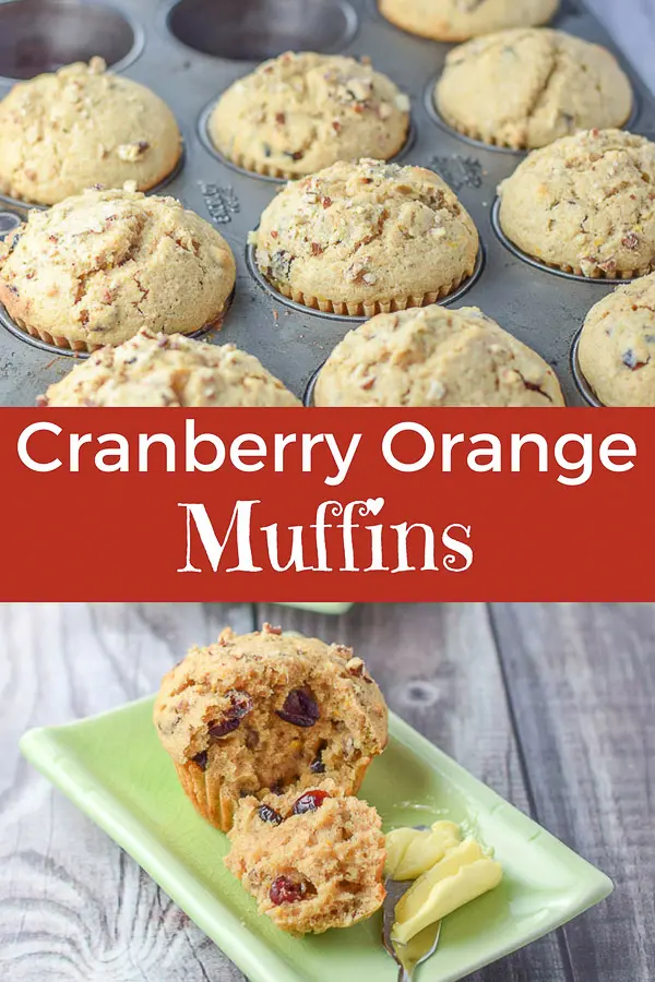 Cranberry Orange Muffins for Pinterest 1