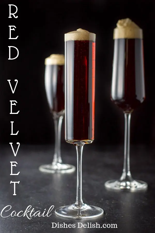 Guinness Red Velvet Cocktail for Pinterest