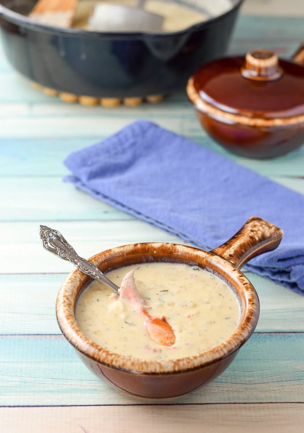 lainey’s lovely lobster bisque