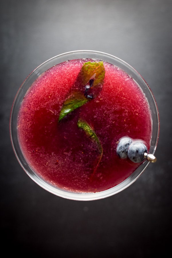 Blueberry Mint Cosmo Colorful and Scrumptious Dishes Delish