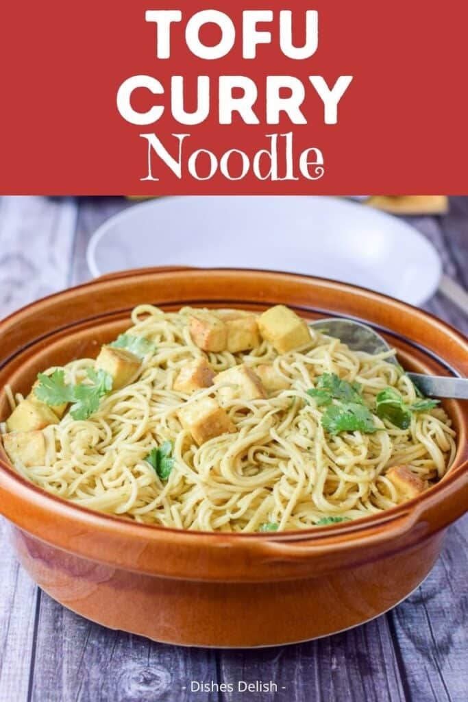 Tofu Curry Noodles for Pinterest 2