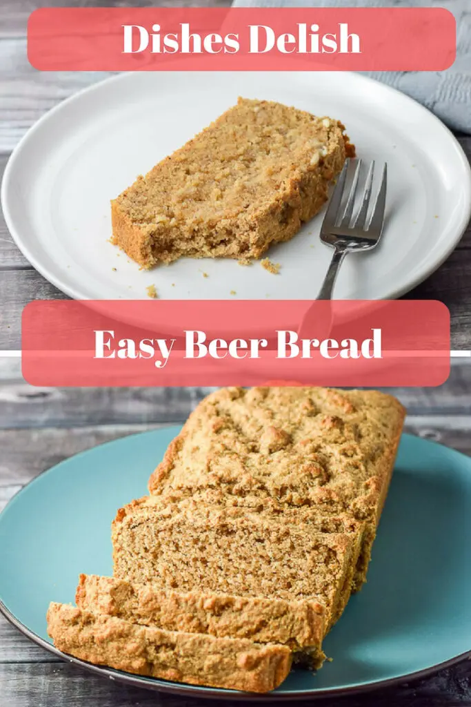 This easy beer bread is fun and satisfying. It's slightly sweet and has a fun flavor! I suggest you try it soon!