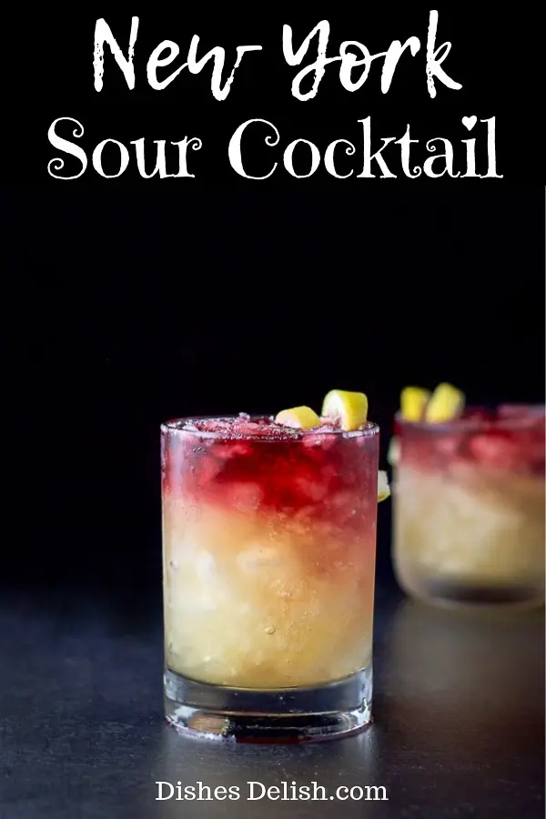 New York Sour Cocktail for Pinterest 2