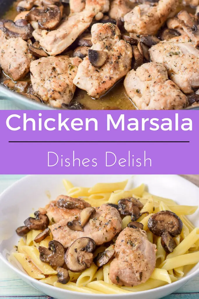 Easy Chicken Marsala for Pinterest 2