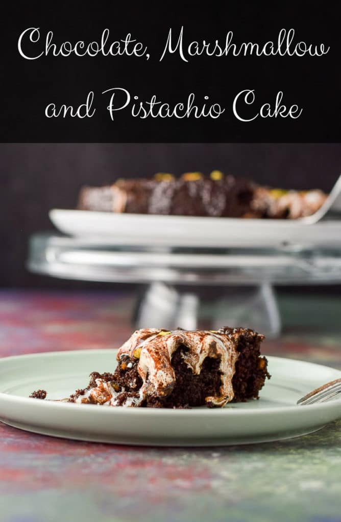 Chocolate Pistachio Cake for Pinterest 1
