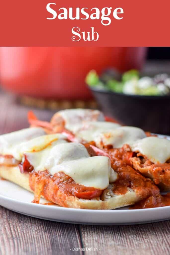 Sausage Sub for Pinterest 2