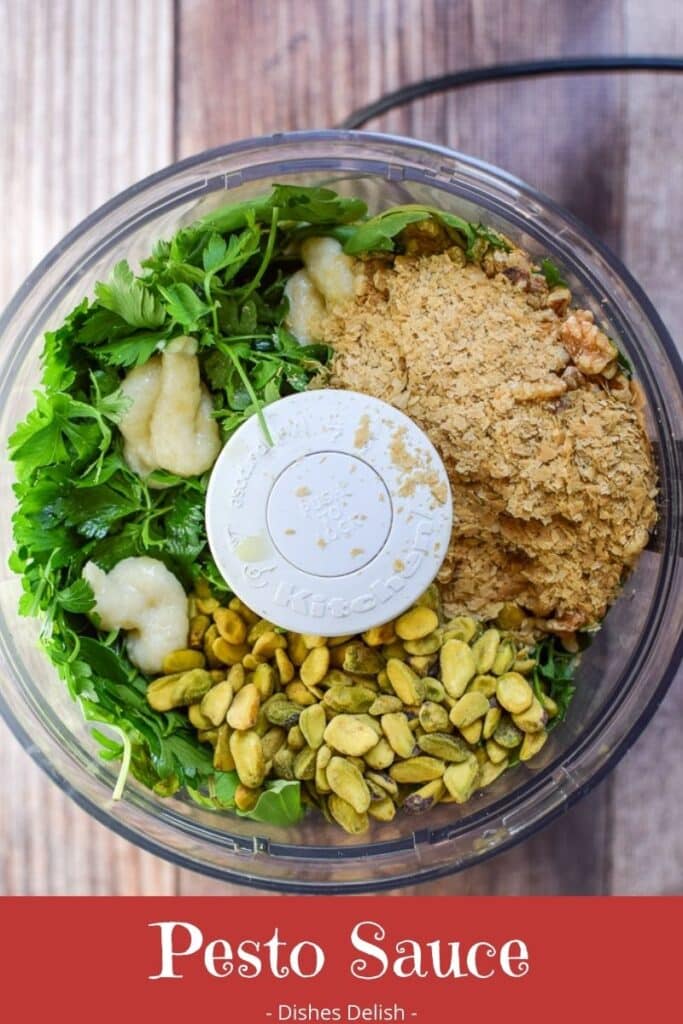 Vegan Pesto Sauce for Pinterest 5
