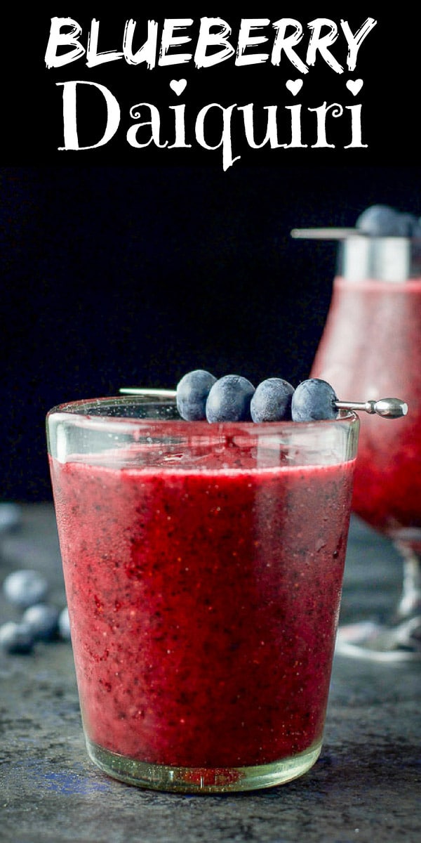 Blueberry Daiquiri | Dishes Delish