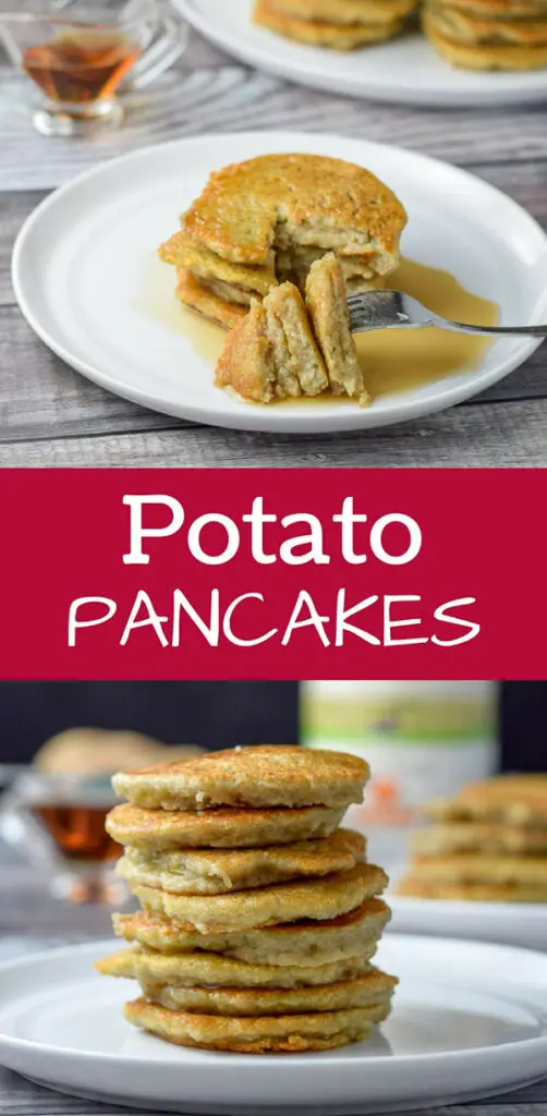 Potato Pancakes for Pinterest