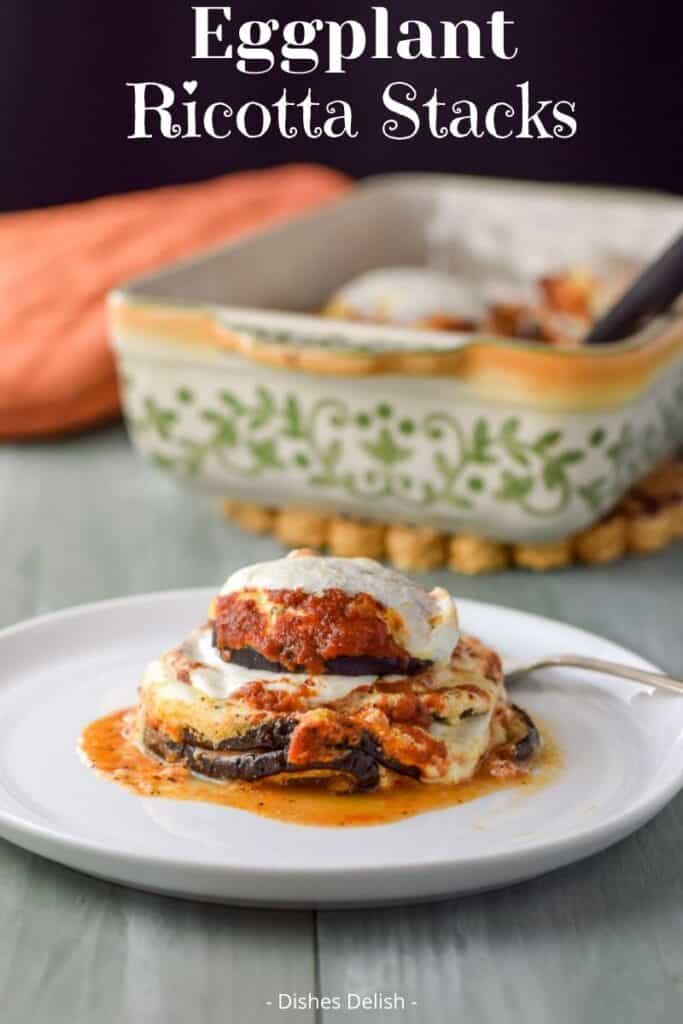 Eggplant Ricotta Stacks for Pinterest 2