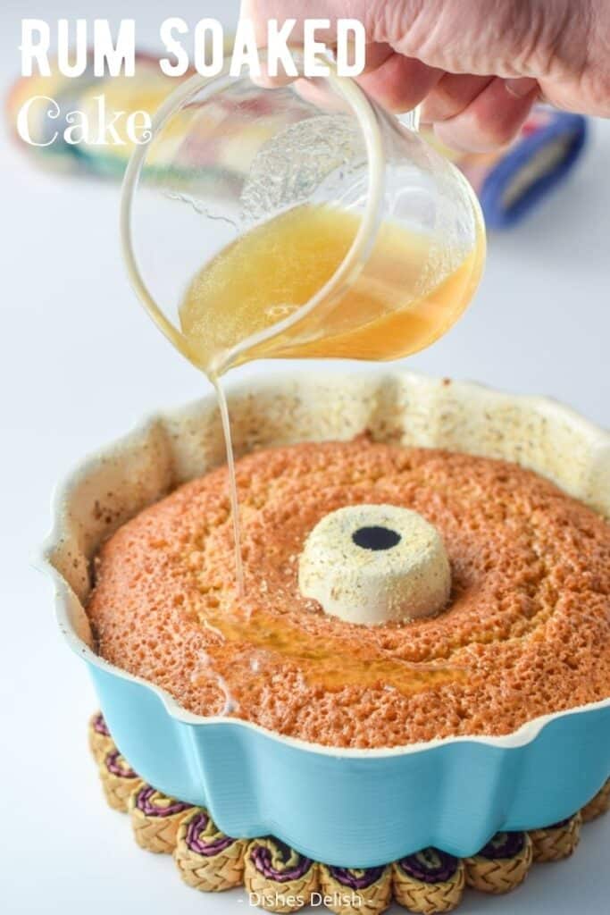 Rum Soaked Cake for Pinterest 3