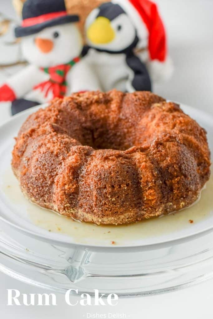 Rum Soaked Cake for Pinterest 4
