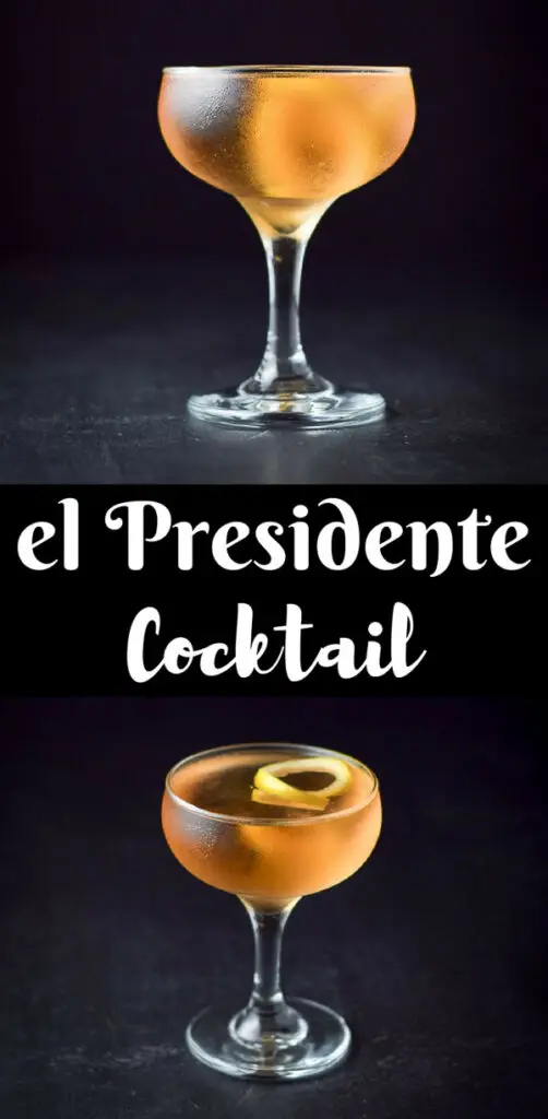 el presidente cocktail for Pinterest 1