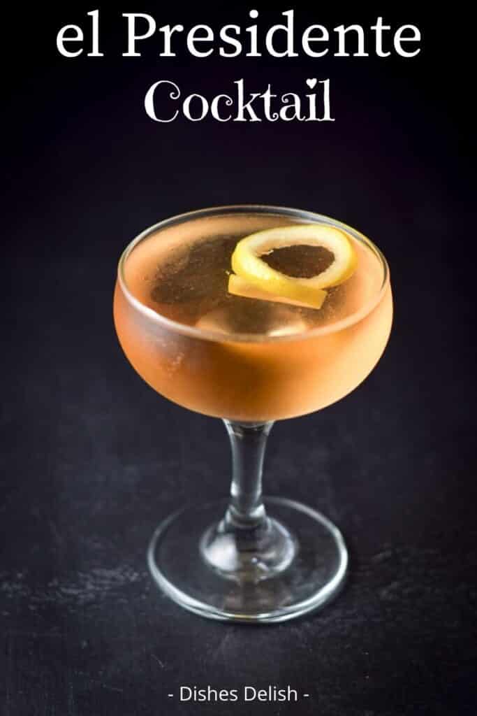 el Presidente cocktail for Pinterest 2