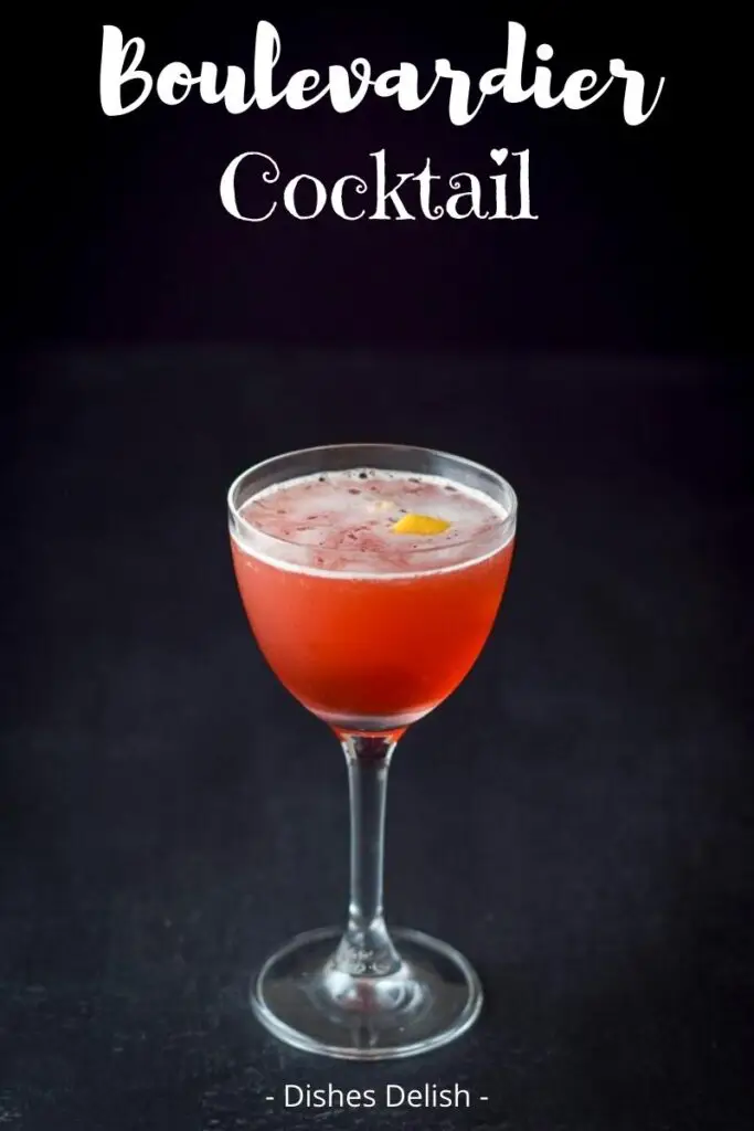 Boulevardier Cocktail for Pinterest 3