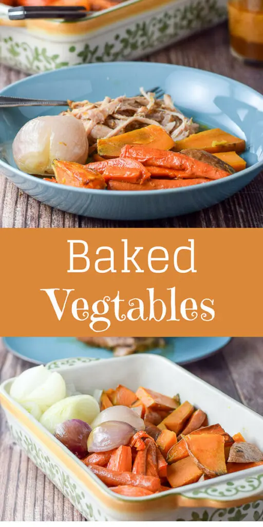 Baked Vegetables Recipe for Pinterest