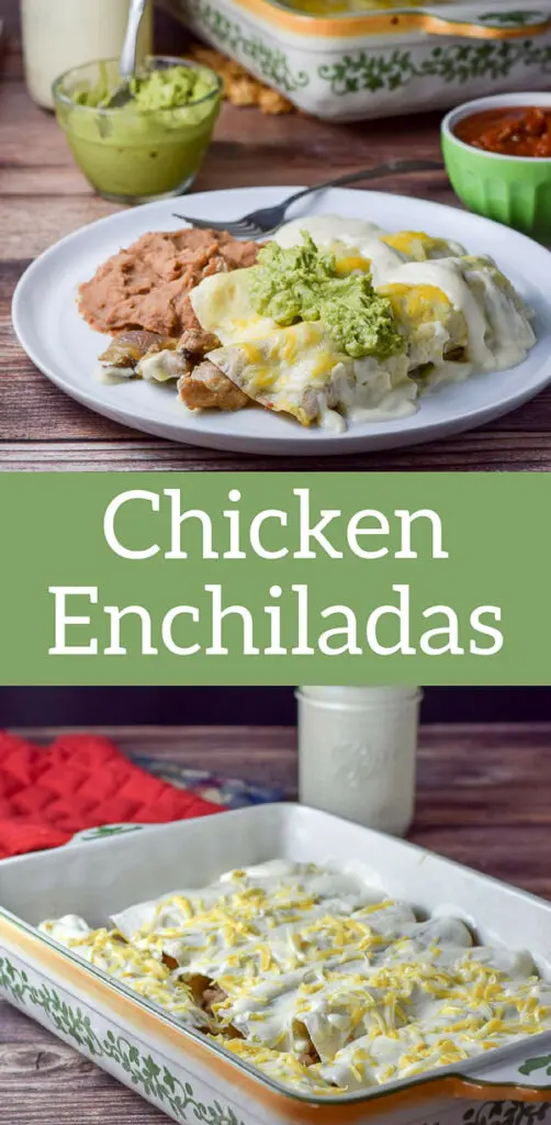 Chicken Enchiladas for Pinterest 1
