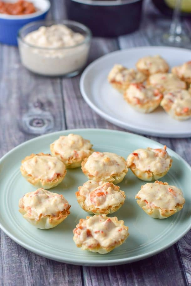 Lobster Appetizer Cream Cheese Lobster Phyllo cups Dishes Delish