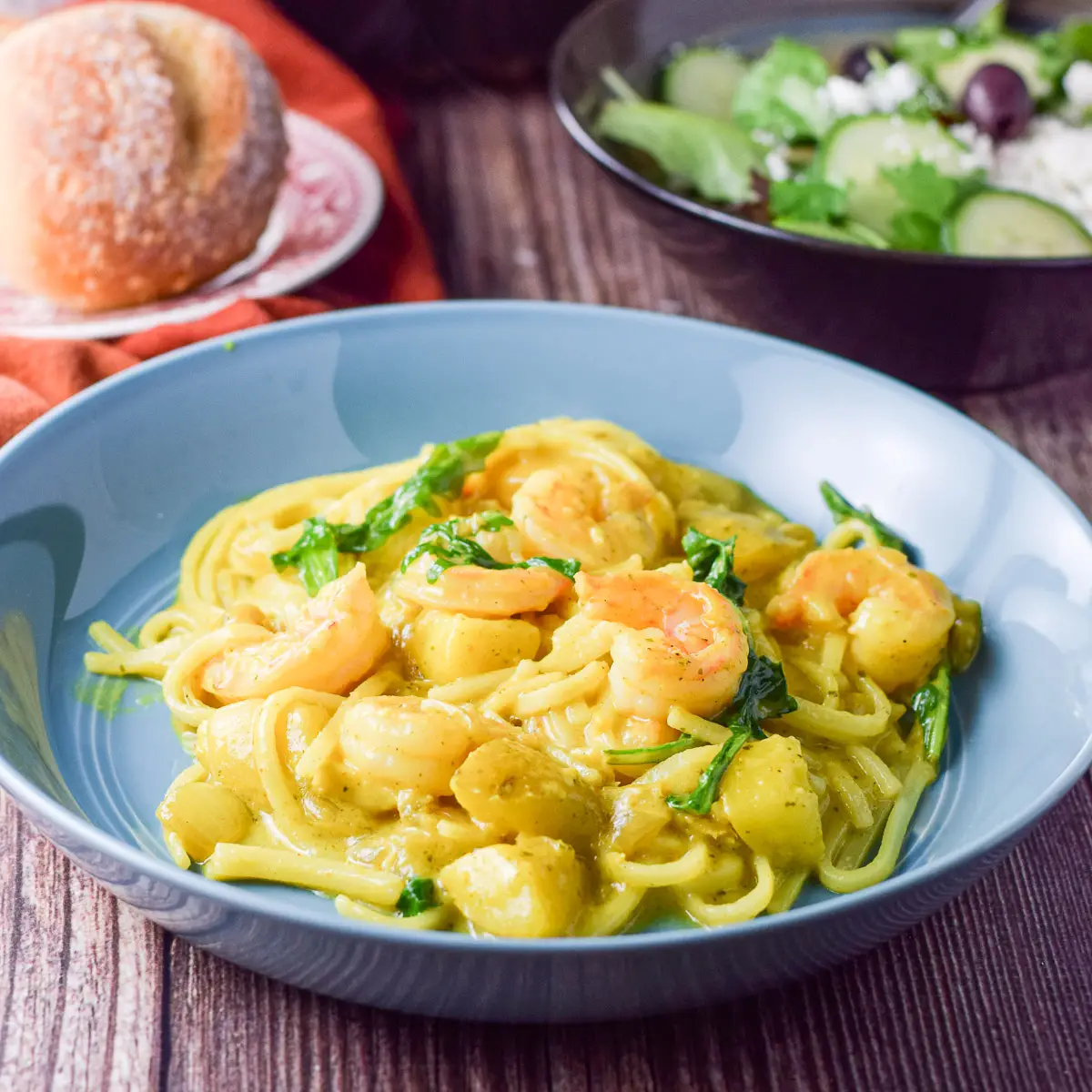 Shrimp Curry Noodles