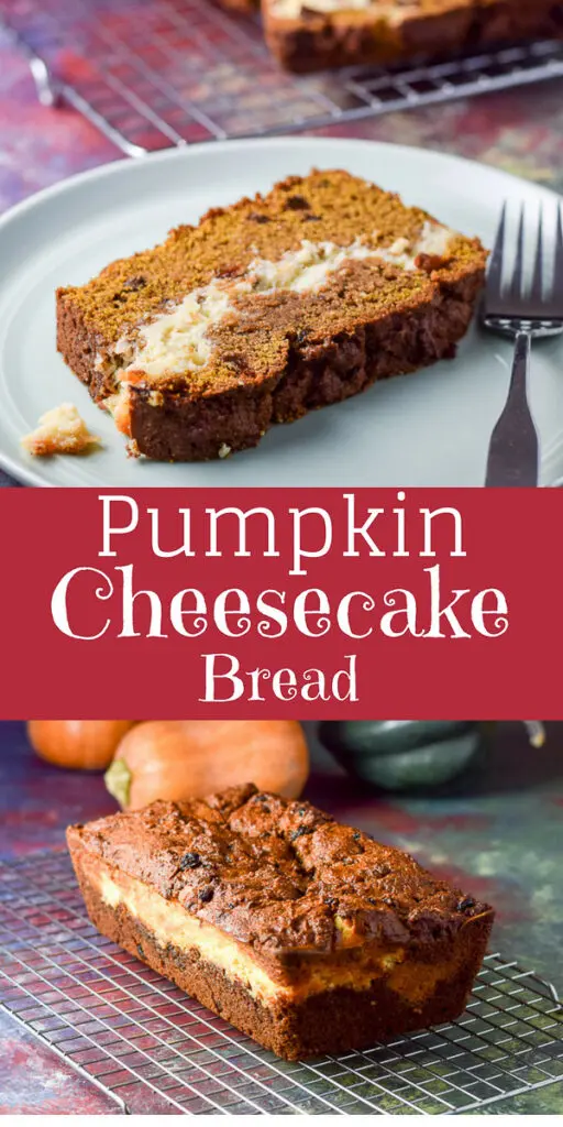 pumpkin cheesecake bread for Pinterest 1