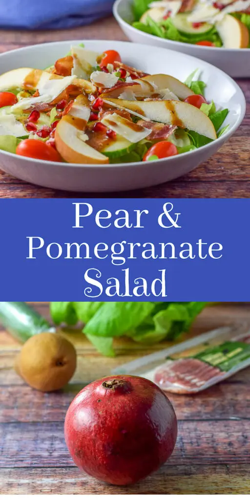Pear & Pomegranate Salad