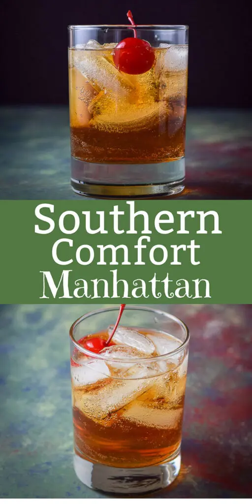 Southern Comfort Manhattan for Pinterest
