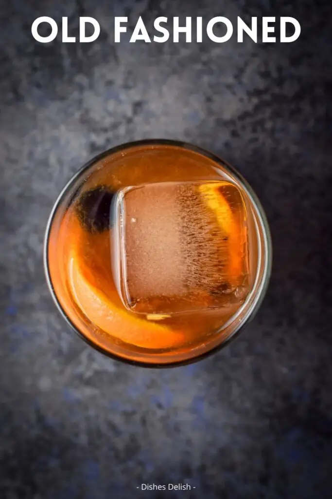 Classic Old Fashioned Cocktail for Pinterest 4