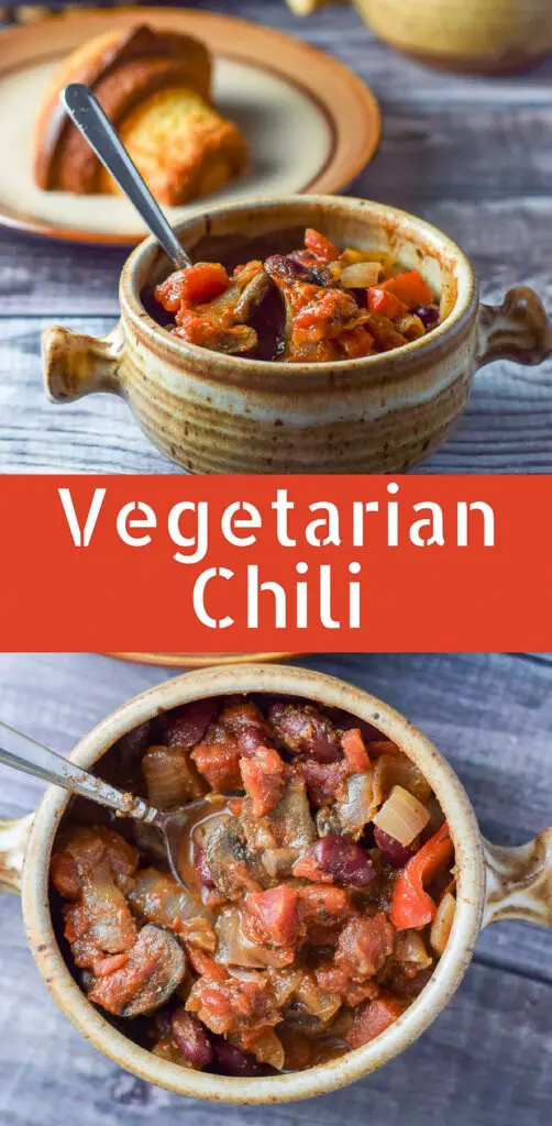 Vegetarian Chili for Pinterest