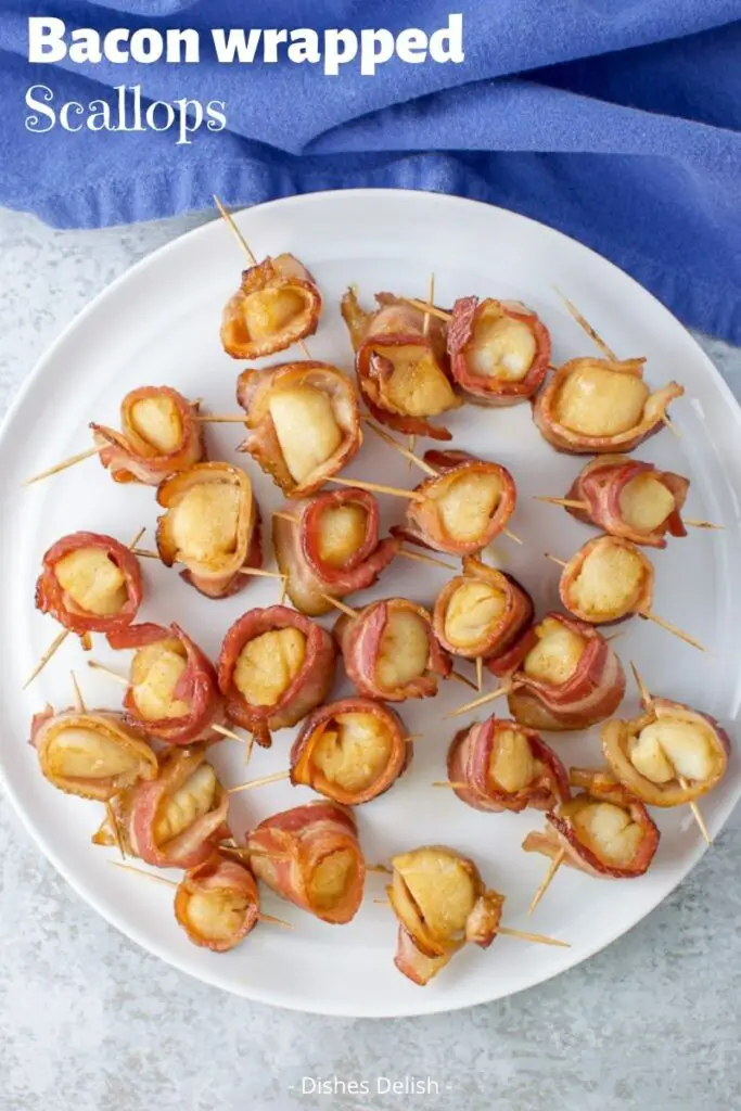 Bacon wrapped Scallops for Pinterest 5