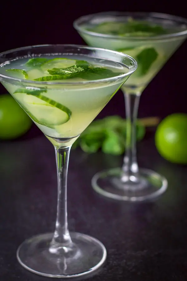 Cucumber Mint Martini