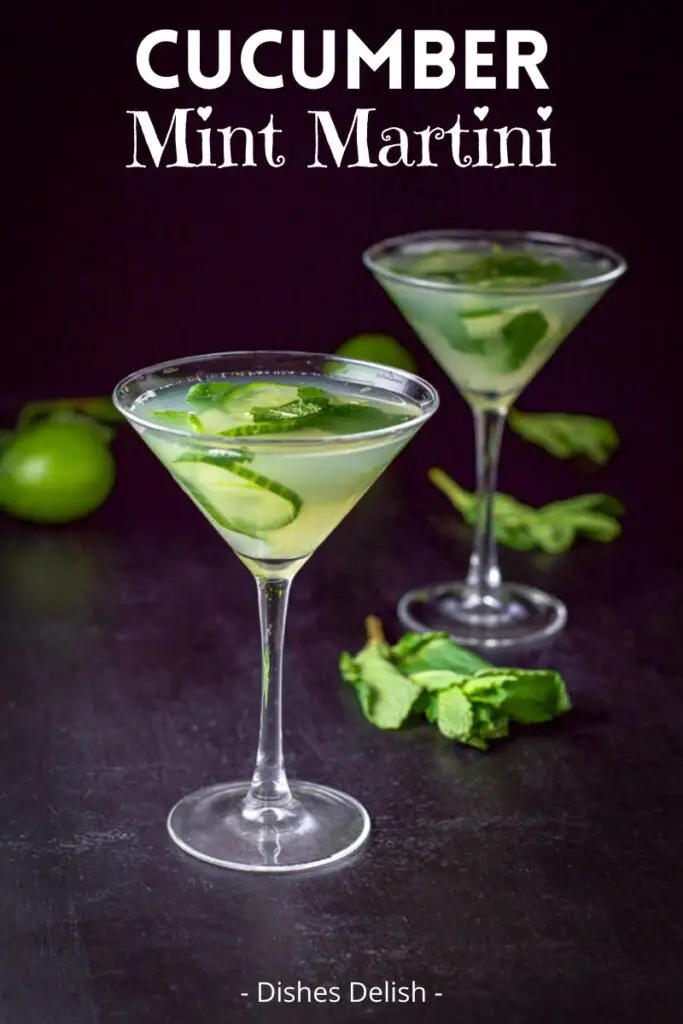 Cucumber Mint Martini for Pinterest 4