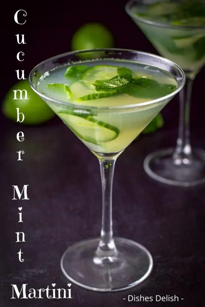 Cucumber Mint Martini for Pinterest 5