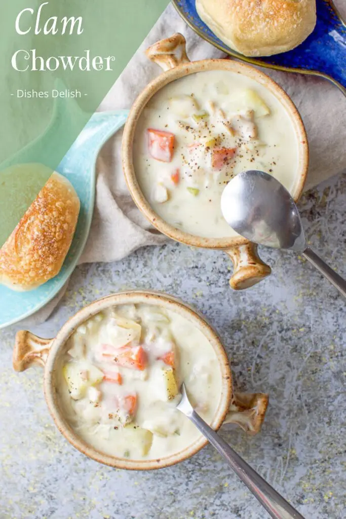 Easy Clam Chowder for Pinterest 4
