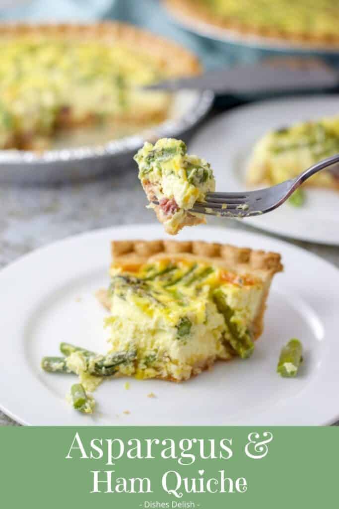 Ham and Asparagus Quiche for Pinterest 4