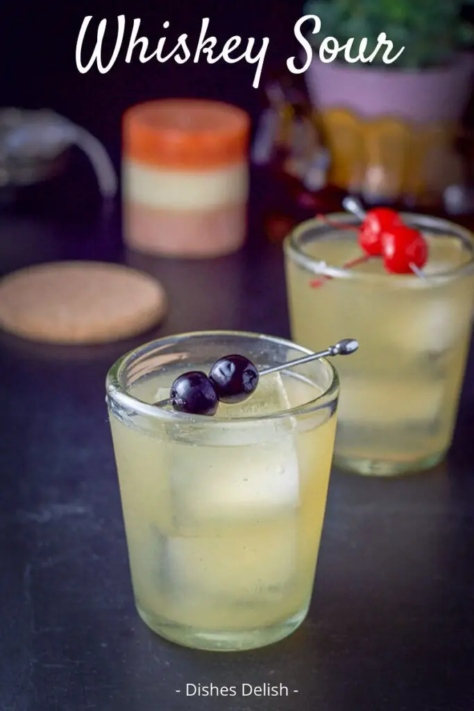 Whiskey Sour Cocktail for Pinterest 4