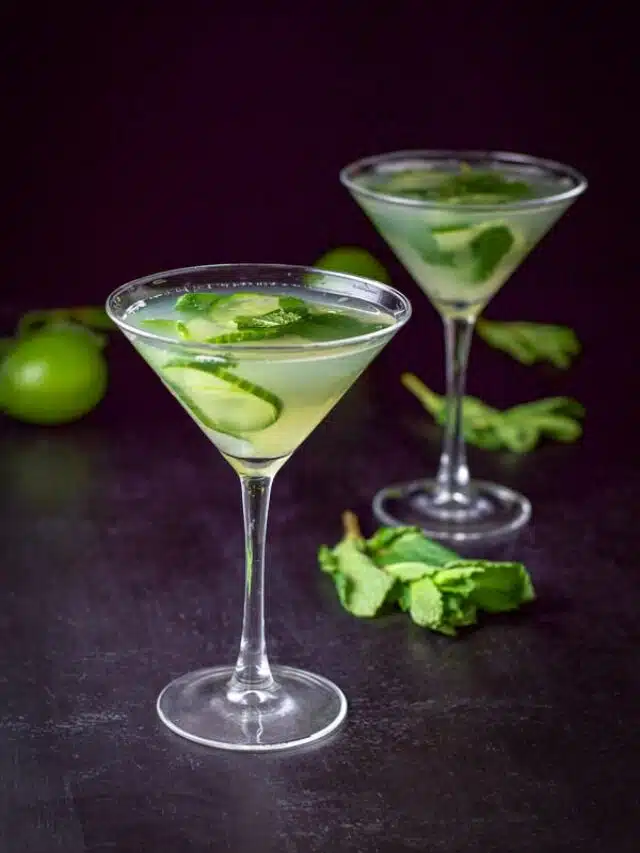 Amazing Cucumber Mint Martini