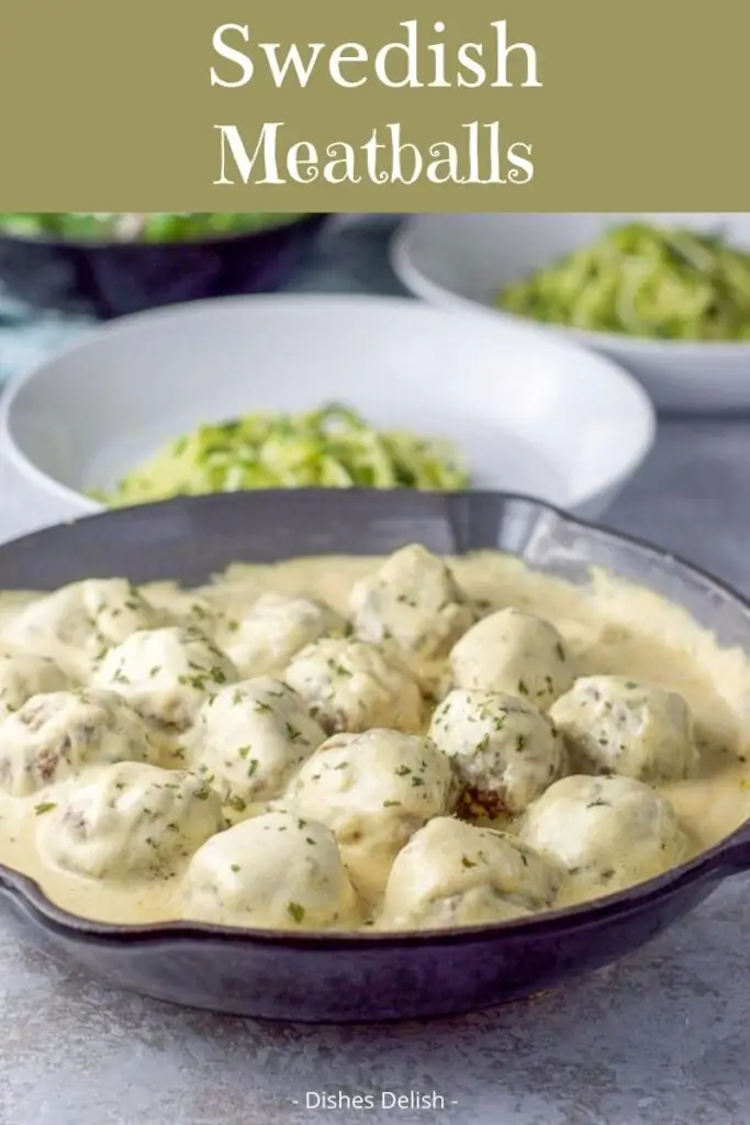 Swedish Meatballs with Sour Cream Sauce for Pinterest 2