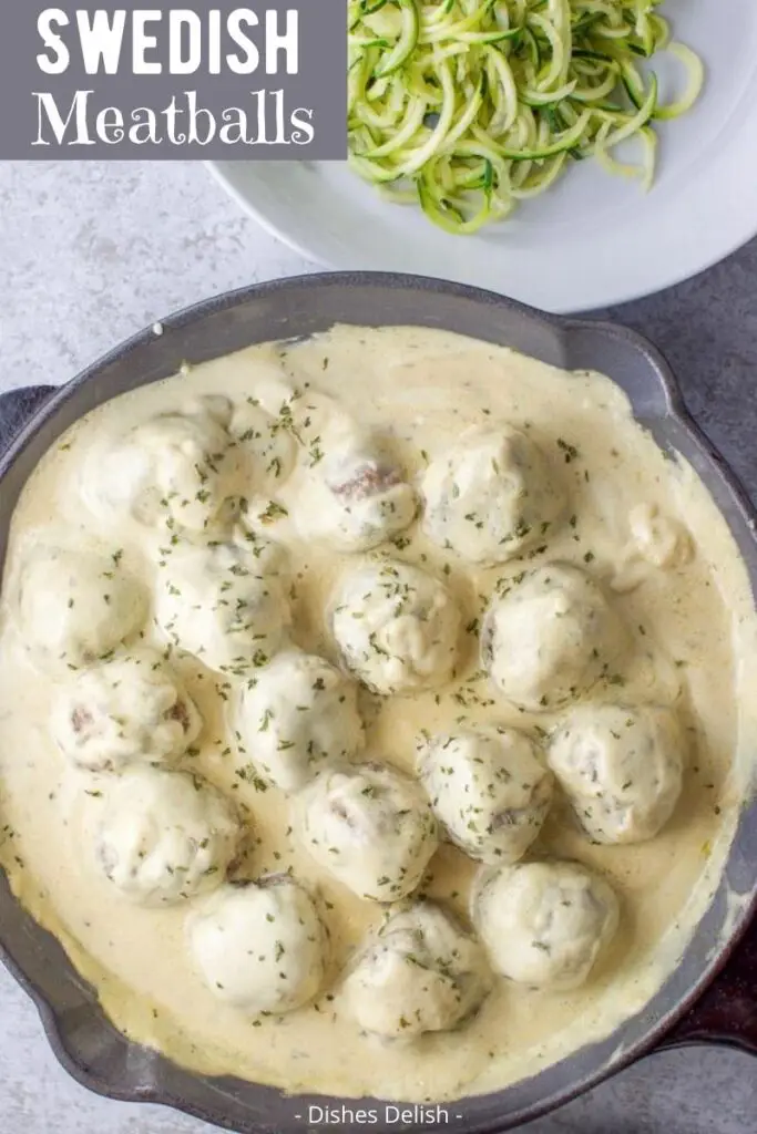Swedish Meatballs with Sour Cream Sauce for Pinterest 3